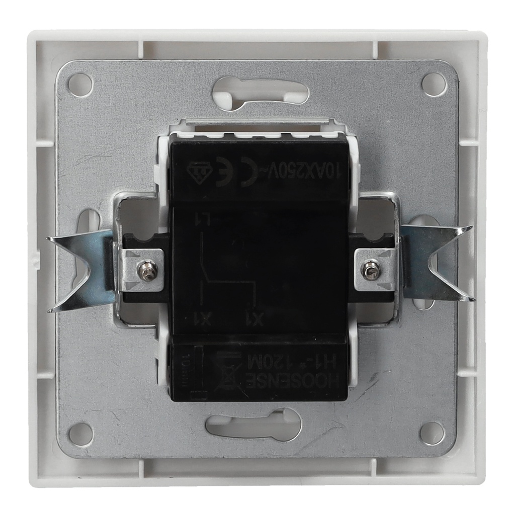 Conmutador de empotrar - 6u caja exp