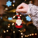 Papá Noel decorativo árbol de navidad