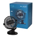 Mini ventilador USB tipo clip Fune 3W Negro