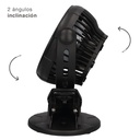 Mini ventilador USB tipo clip Fune 3W Negro