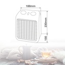 Calefactor eléctrico vertical Tenaf Máx. 2000W