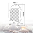 Estufa de cuarzo vertical Fartura Máx. 800W