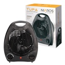 Calefactor eléctrico vertical Tupa Máx. 2000W Negro