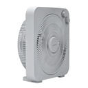 Ventilador Box Fan Bronte Ø31cm 45W Gris