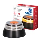Kit 40 balizas señalización de emergencia V16 con geolocalización + expositor sobremesa