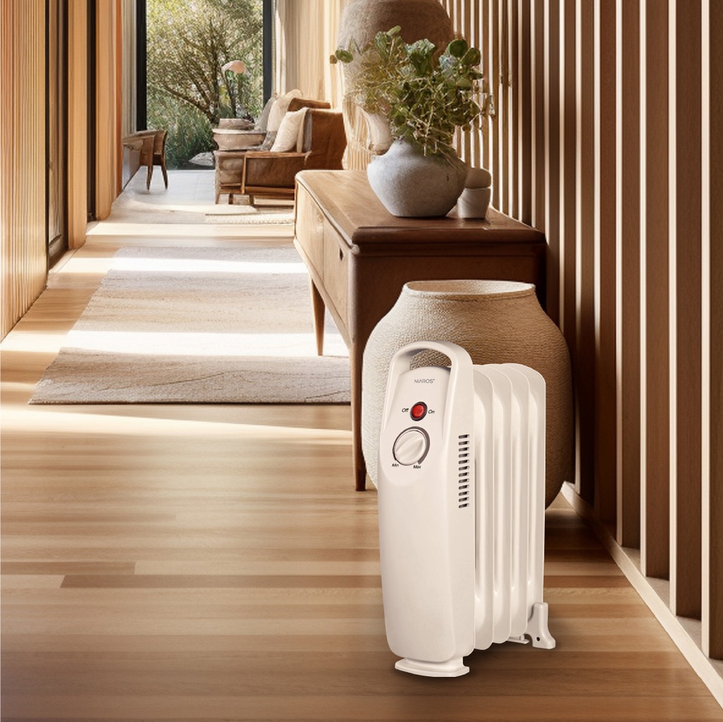 Mini radiador de aceite 5 elementos Eldere Máx. 500W 