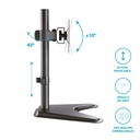 Soporte de TV/Monitor de sobremesa 17" - 27"