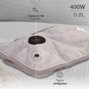 Bolsa de agua caliente eléctrica Maldan Gris