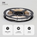 Kit 3M Tira de LED 7,2W/M IP20 RGB preparado