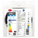 Kit 8M Tira de LED 6W/M IP20 6000K-6500K preparado