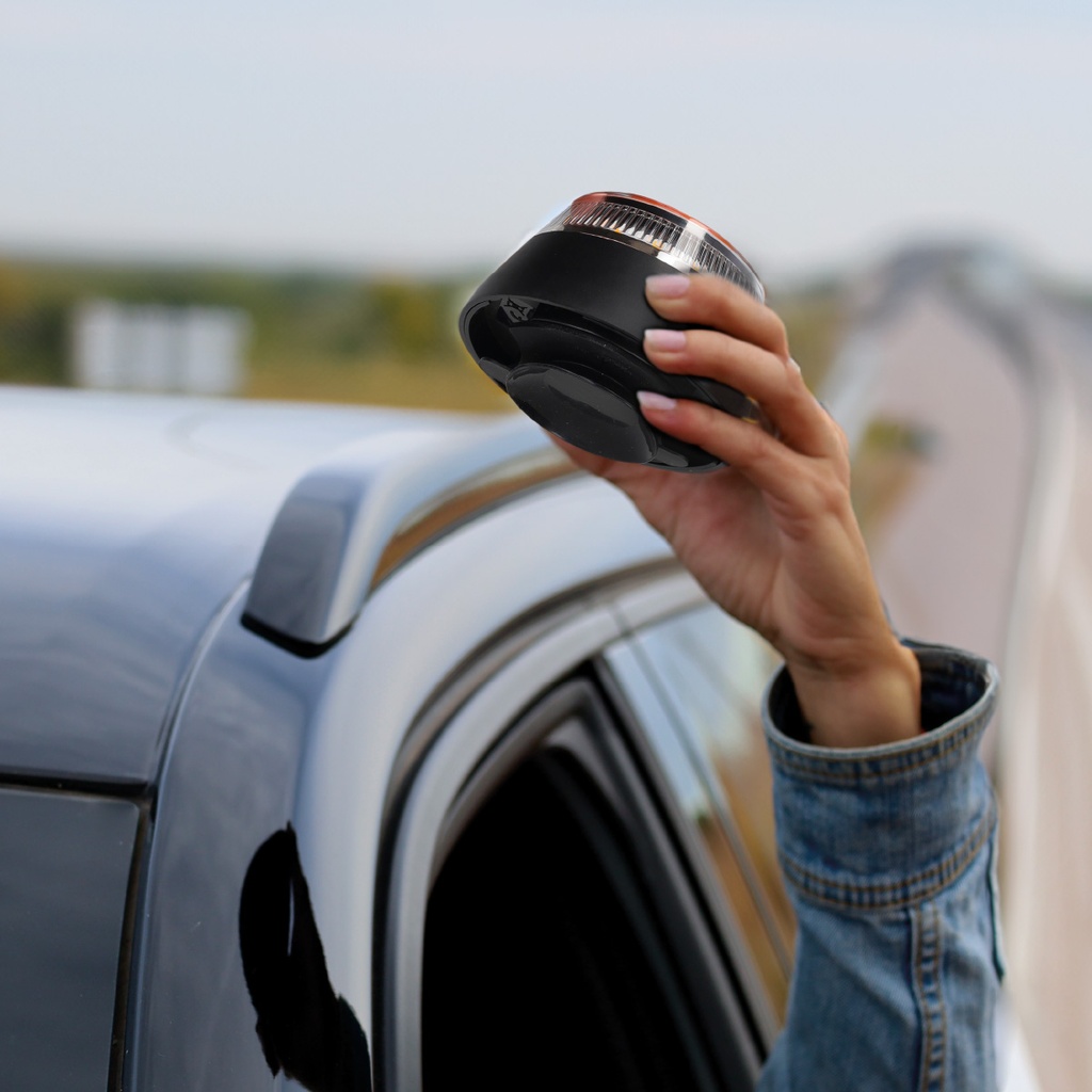 Ventosa baliza V16 para vehículos eléctricos y techo cristal