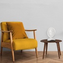 Ventilador sobremesa Zawadi Ø18cm 5W motor DC Blanco 