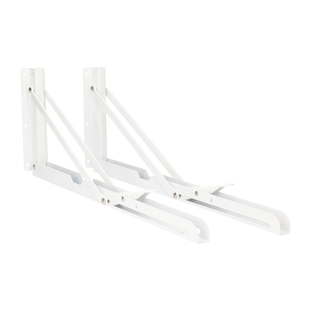 Escuadras para estante plegables / abatibles