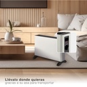 Calefactor eléctrico convector Selatin Máx. 2000W Blanco 
