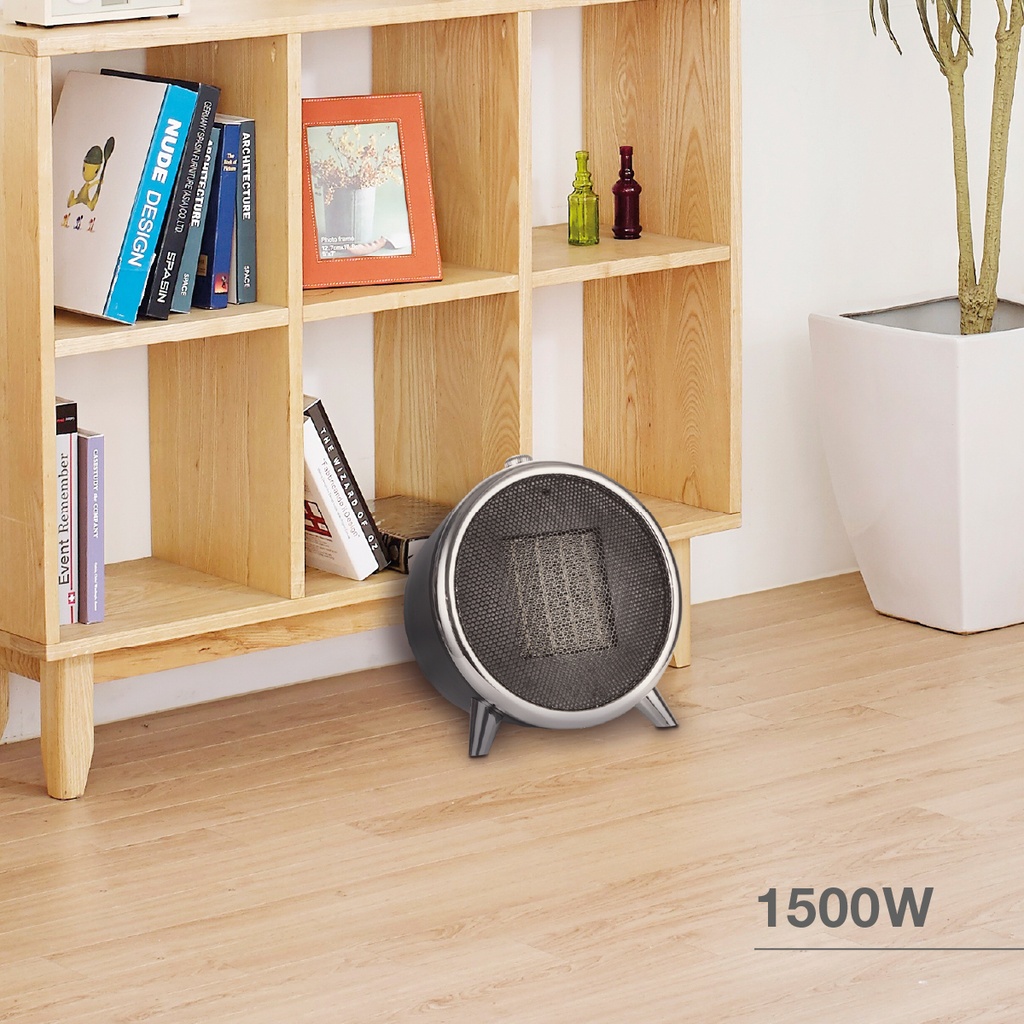 Calefactor eléctrico vertical cerámico Pantu Máx. 1500W