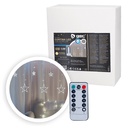 Cortina LED con estrellas 3,5M 8 funciones Luz Fría IP44