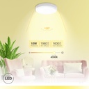 Downlight superficie LED redondo Tikan 18W 4000K Blanco - Libertina