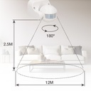 Detector superficie techo Musonda Blanco