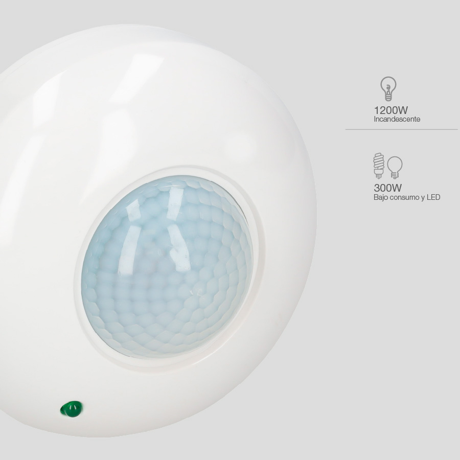 Detector superficie techo Malopa Blanco