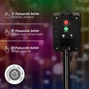 Guirnalda LED solar 5M 8 funciones RGB