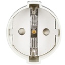 Base aerea 4.8mm Blanco - 12u caja exp