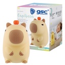 Luz de noche infantil LED Capibara 1W RGB batería recargable
