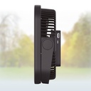 Ventilador portátil Rayna multifunción 25cm 9W Negro