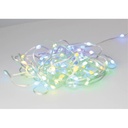 Guirnalda LED inteligente 10M con USB + mando RGB IP65