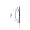 Soporte de TV con brazo Slim 37" - 90"