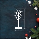 Árbol decorativo LED Cumia 30cm 2xAA Dorado