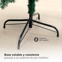 Árbol de navidad artificial tipo lápiz Bousso 1,2M 220 ramas