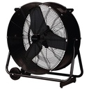 Ventilador metálico de chão Bampa Ø67,5cm 250W Preto