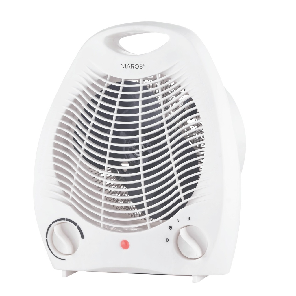 Calefactor eléctrico vertical Tupa Máx. 2000W Blanco