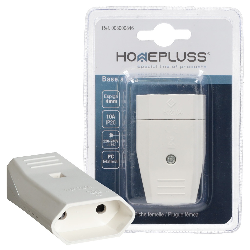 Base aerea 4mm Blanco - 24u caja exp