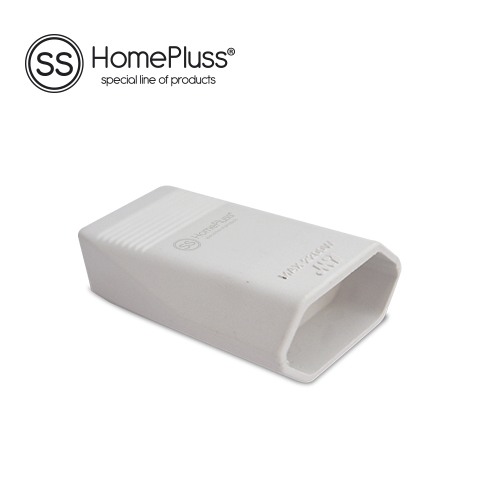 Two pole socket 4mm White 12pcs inner box
