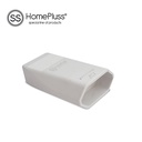 Two pole socket 4mm White 12pcs inner box