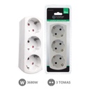 3 way adapter - 6pcs inner box