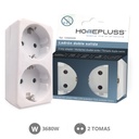 Ficha dupla saída – 10 un. caixa exp