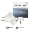 Ladron doble salida "T"- 6u caja exp