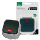 Interruptor + LED luminoso de superfície IP54 Negro – 6 un. caixa exp