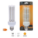 Bombilla LED 4U 19W E27 3000K - 6u caja exp