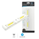 Luz de armario LED regulable con sensor de movimiento 3W 6000K