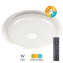 Plafon techo Venus 24W 3000K a 6500K regulable