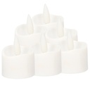 Pack 6 velas decorativas LED 36 mm