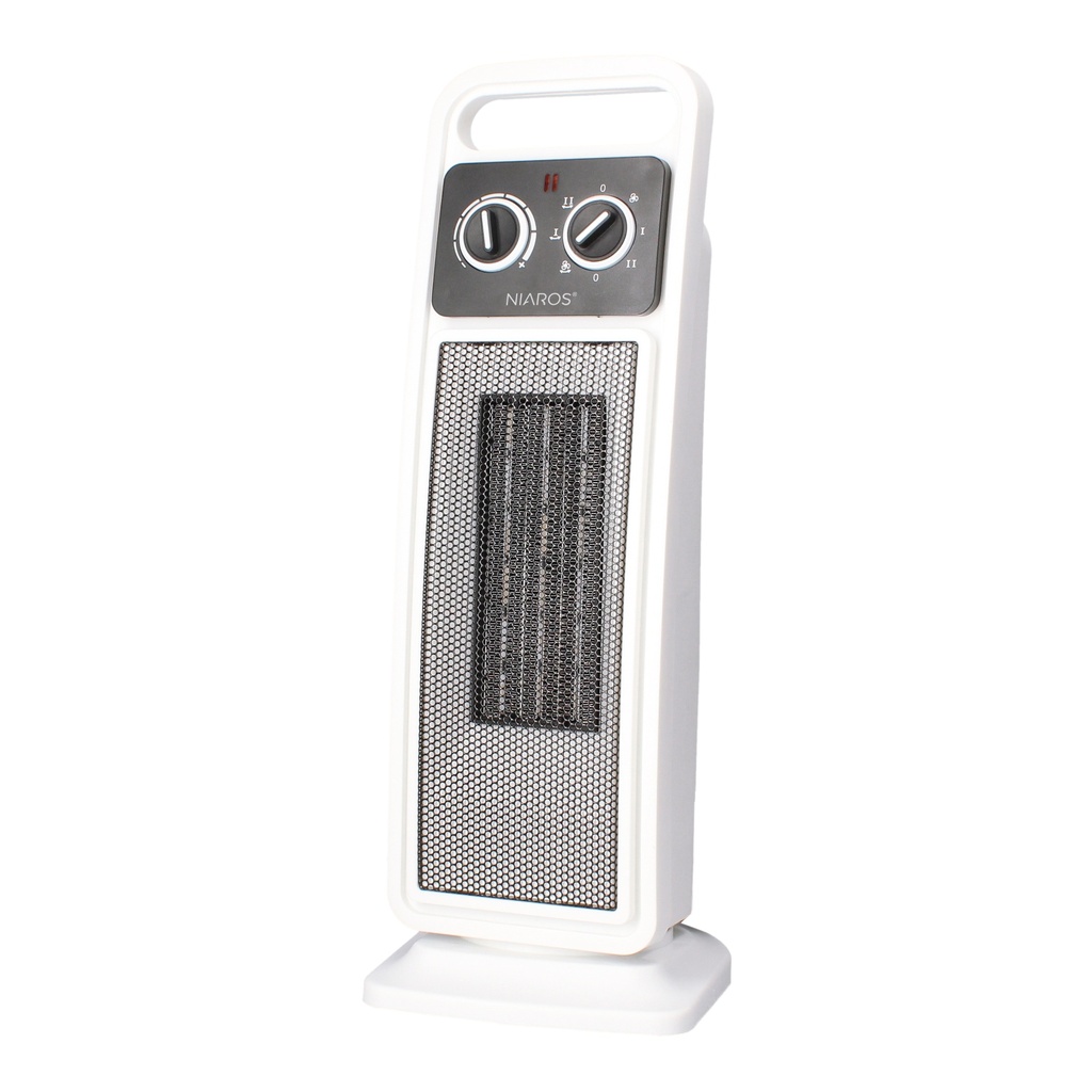 Calefactor eléctrico vertical giratorio cerámico Andaza Máx. 2000W