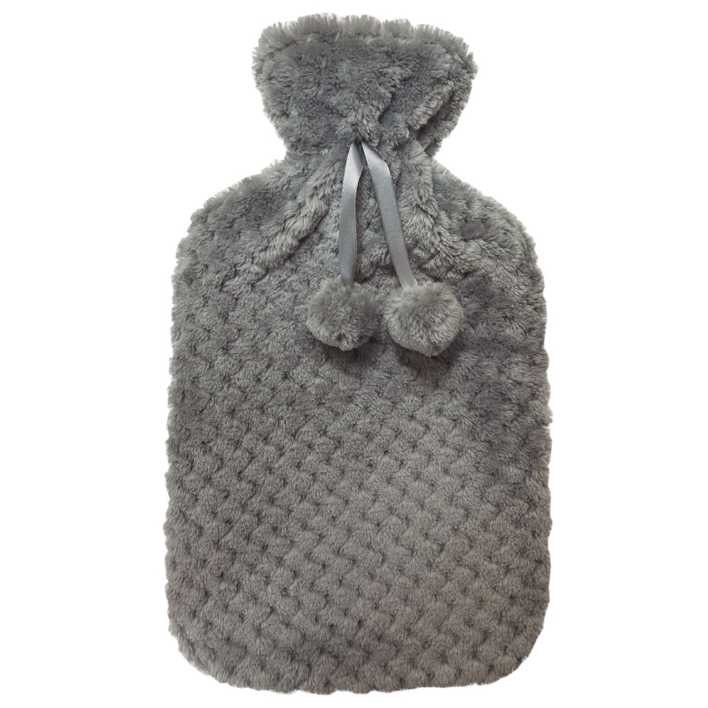 Bolsa de agua caliente 2L Gris