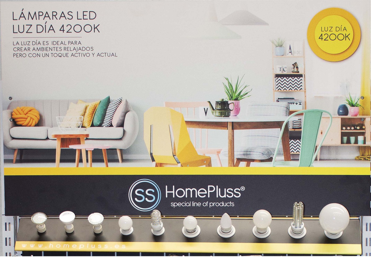 Carteleria de Bombillas 4200K