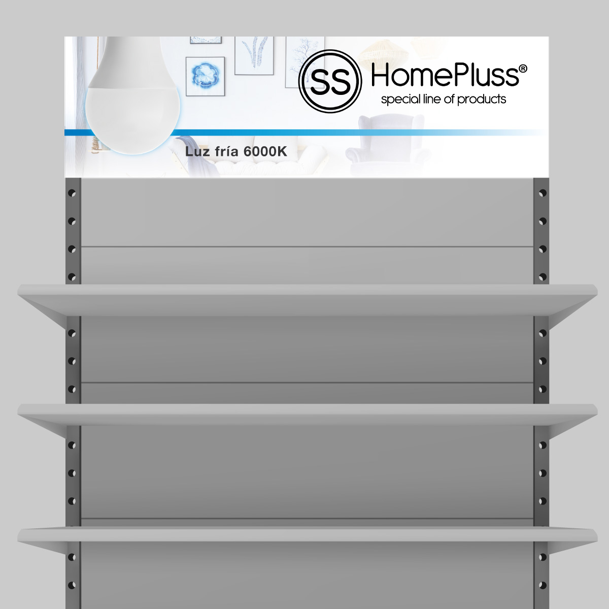 Carteleria de Bombillas 6000K