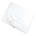 Calentador de cama eléctrico sencillo 150x80cm 60W Blanco