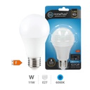 Bombilla LED estándar 11W E27 6000K - 8u caja exp